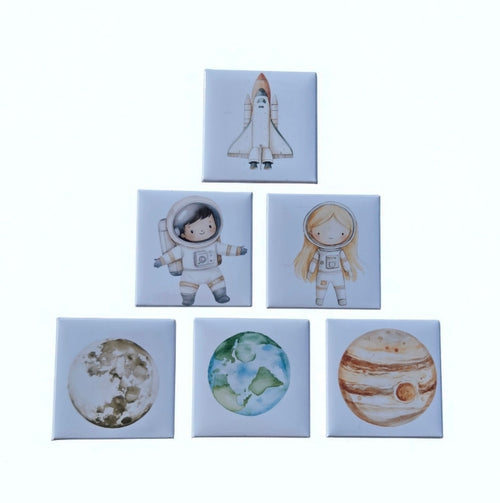 Astronaut Magnet Set