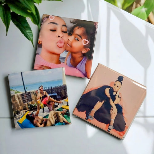 6 Custom Photo Magnets 2x2