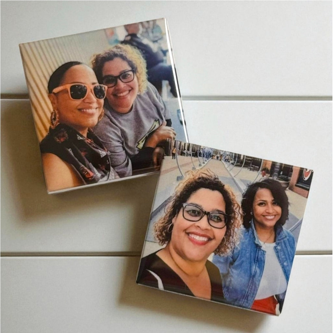 6 Custom Photo Magnets 2x2